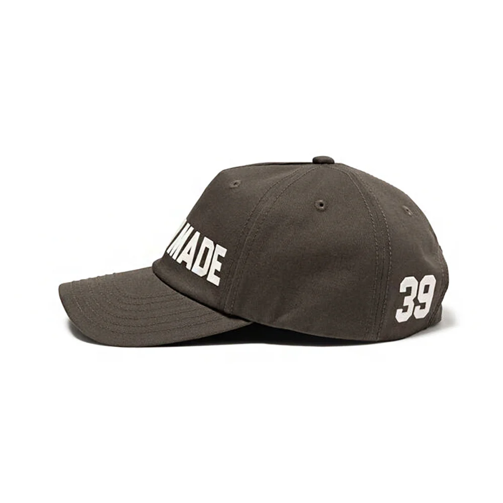 5 Panel Twill Cap | Charcoal - Image 4