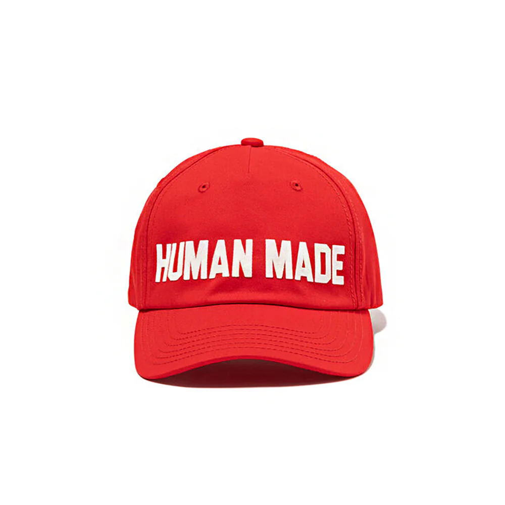5 Panel Twill Cap | Red