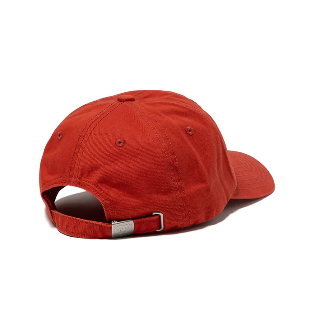 6-Panel Twill Cap | Red - Image 3