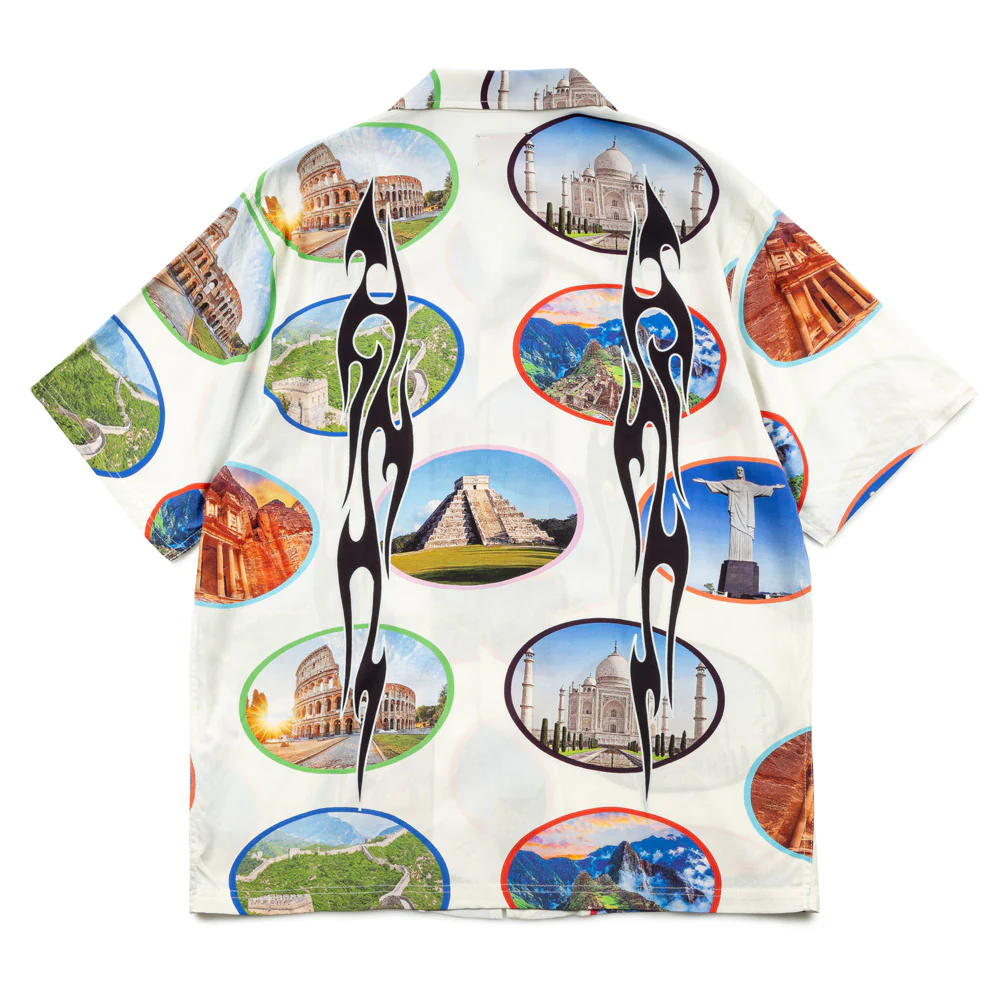 7 Wonder Camp Shirt | White - Image 2