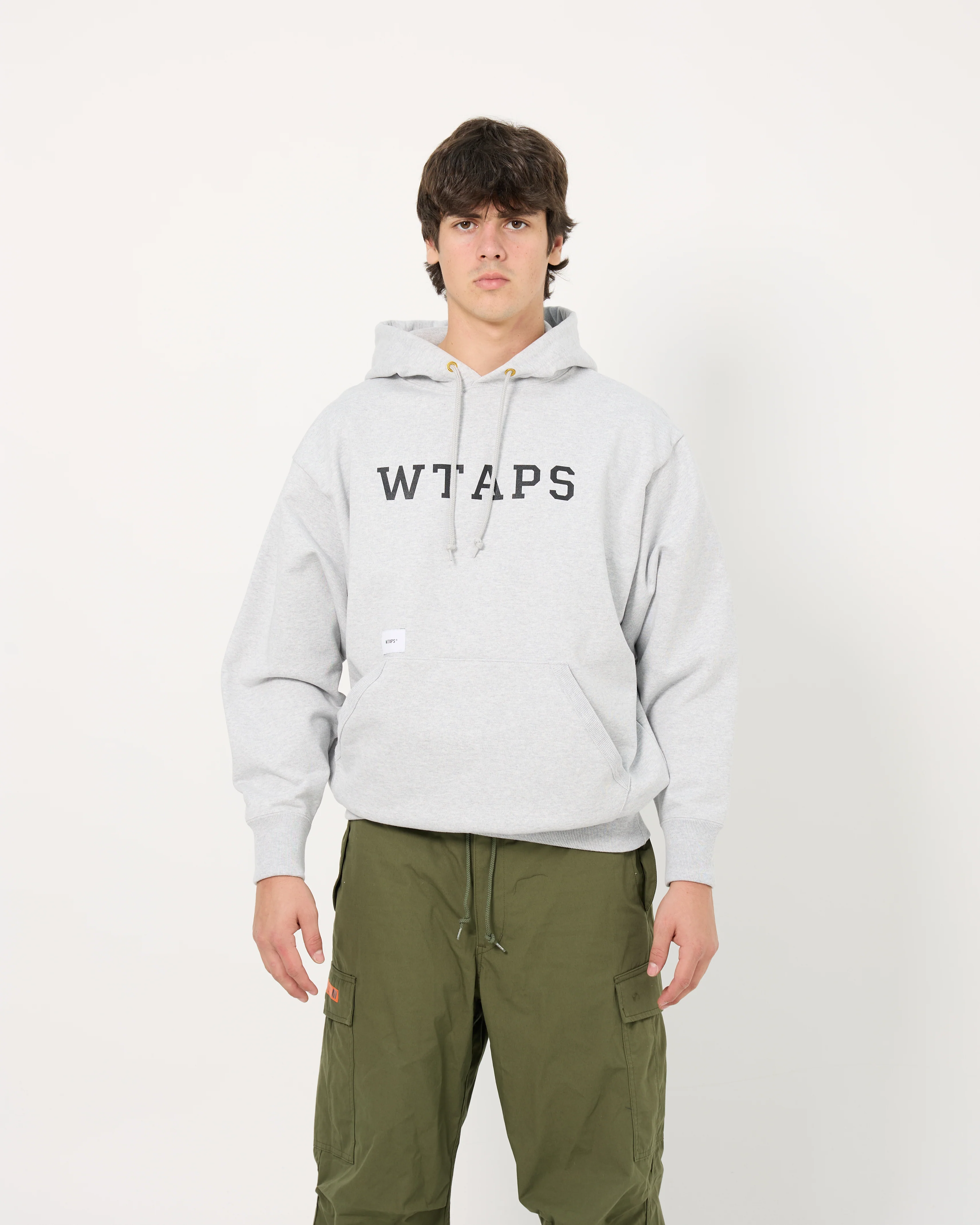 Academy / Hoodie / Cotton | Ash Gray - Image 4
