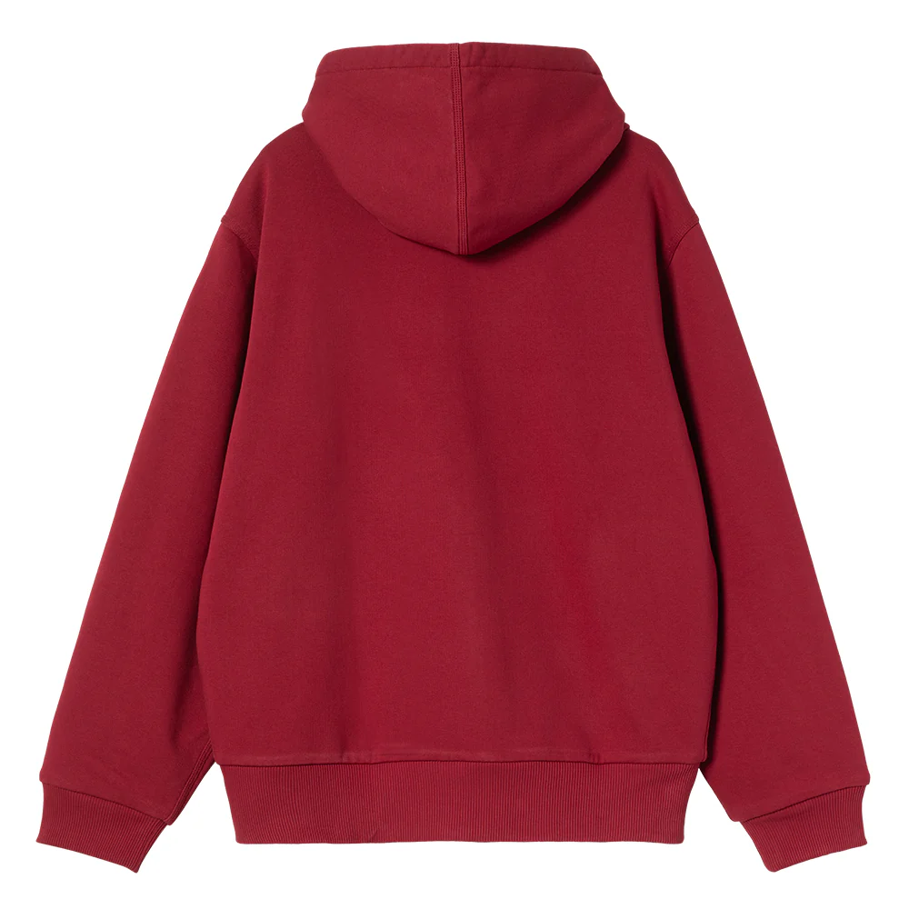 Active Sweat Jacket | Scarlet (stone washed) - Image 2
