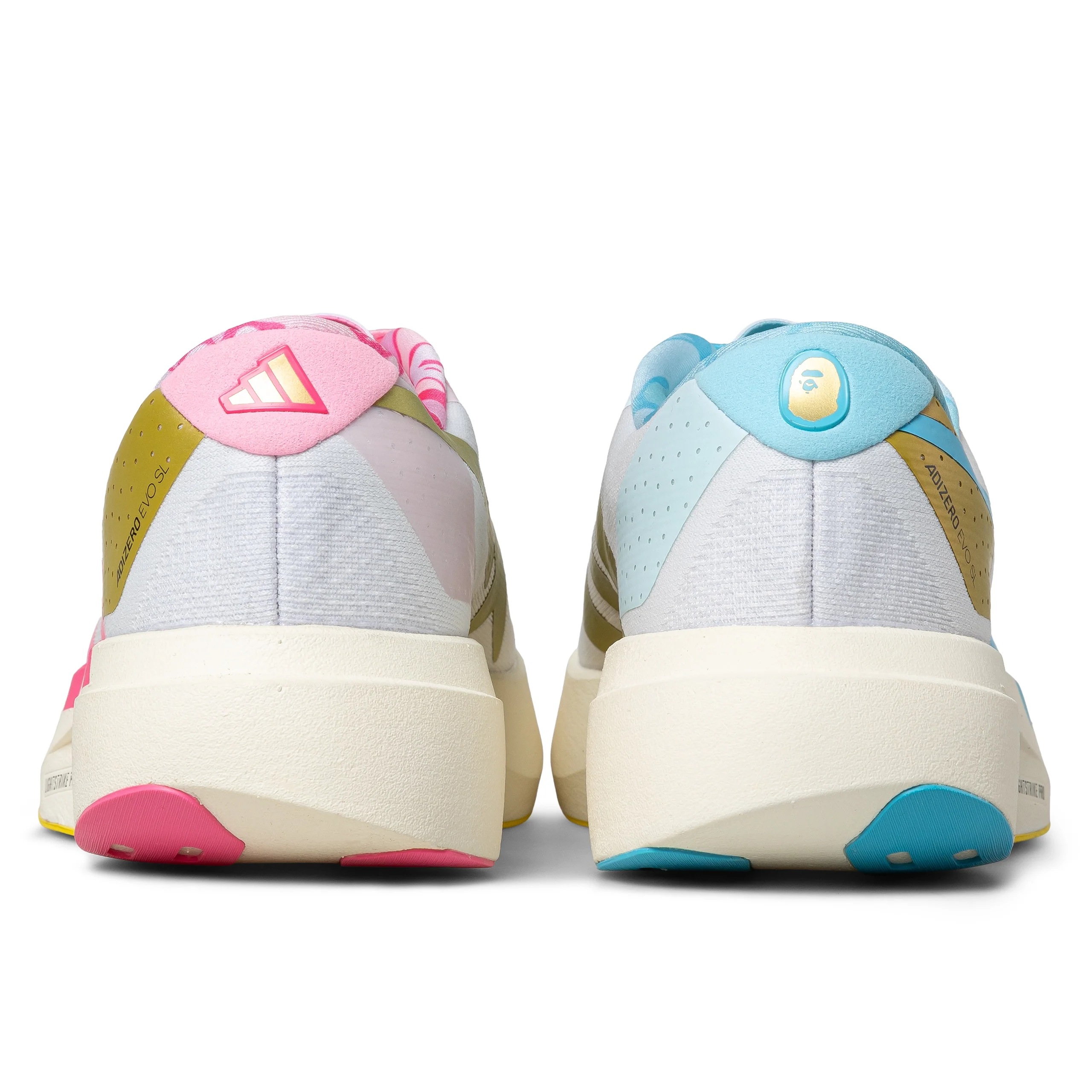 Adidas x BAPE® Adizero Evo SL | White Gold Metallic - Image 6