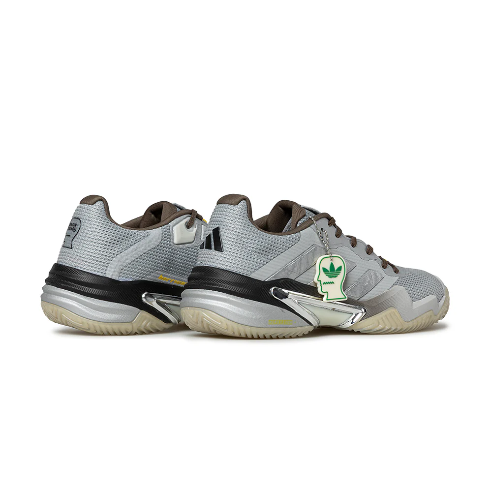 Adidas x Brain Dead Barricade 13 Tennis | Grey - Image 3