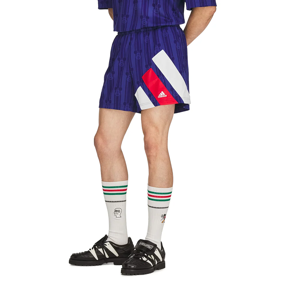Adidas x Brain Dead x Disney Football Shorts | Victory Blue - Image 3