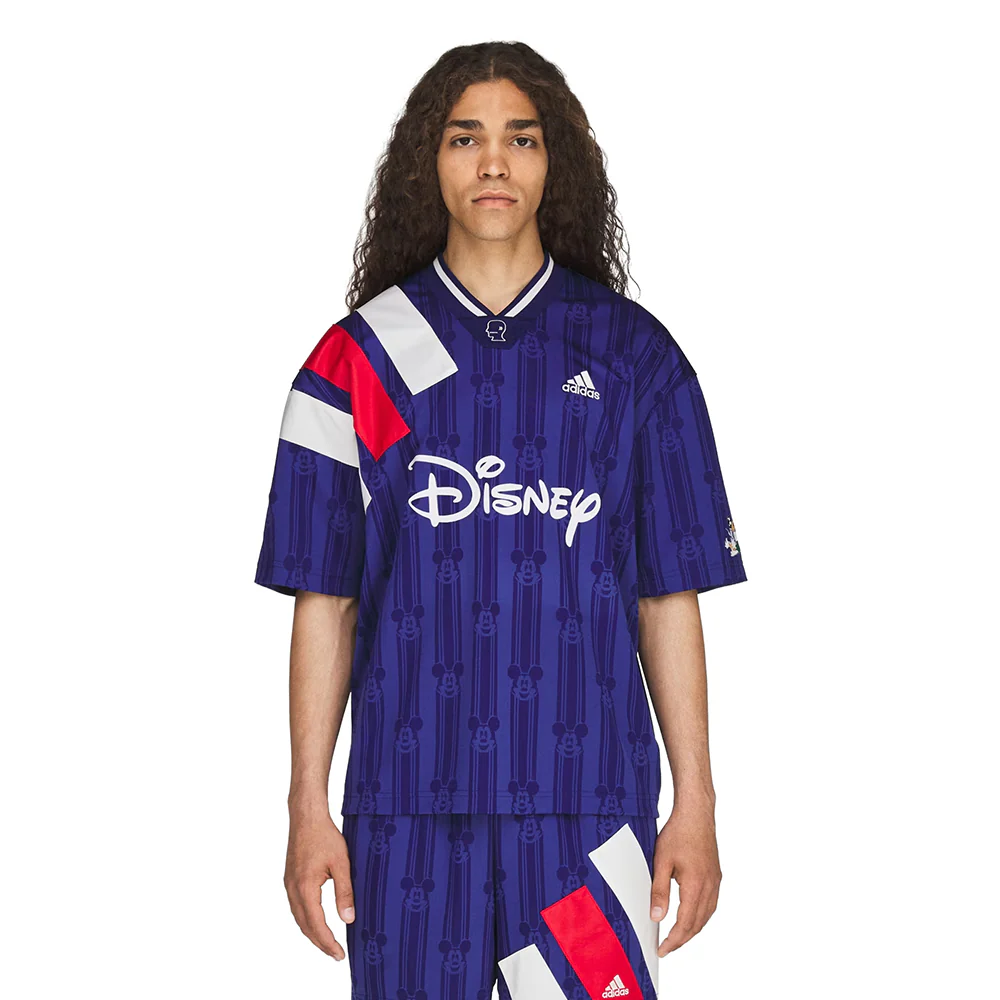 Adidas x Brain Dead x Disney Football Jersey | Victory Blue - Image 3