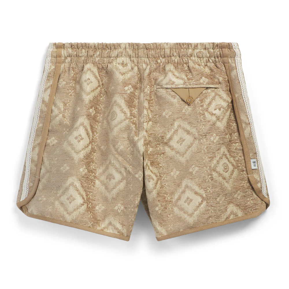 Adidas x CLOT Heritage Print Short by Edison Chen | Warm Sandstone - Image 2