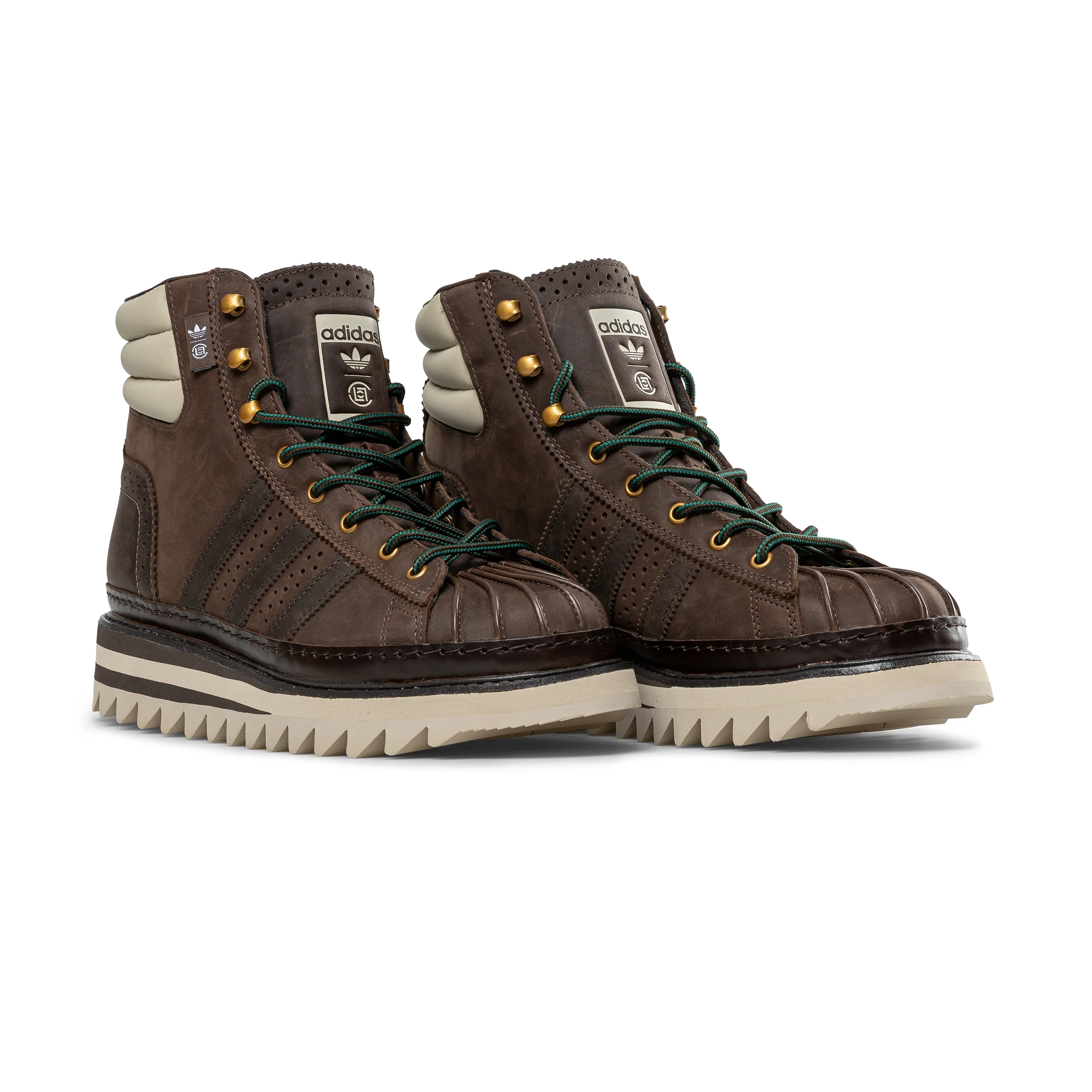 Adidas x CLOT Pro Model by Edison Chen | Dark Brown - Image 2