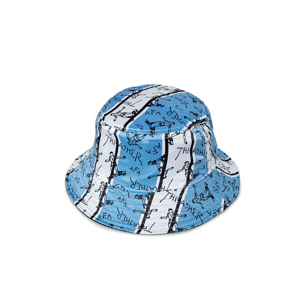 Adidas x Thrasher x Argentina Bucket Hat | Night Navy - Image 3