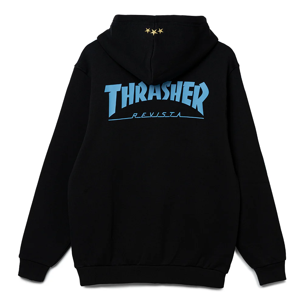 Adidas x Thrasher x Argentina Hoodie | Black - Image 2