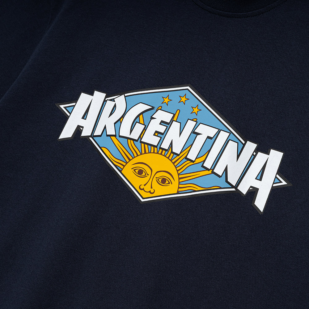 Adidas x Thrasher x Argentina Tee | Night Navy - Image 3