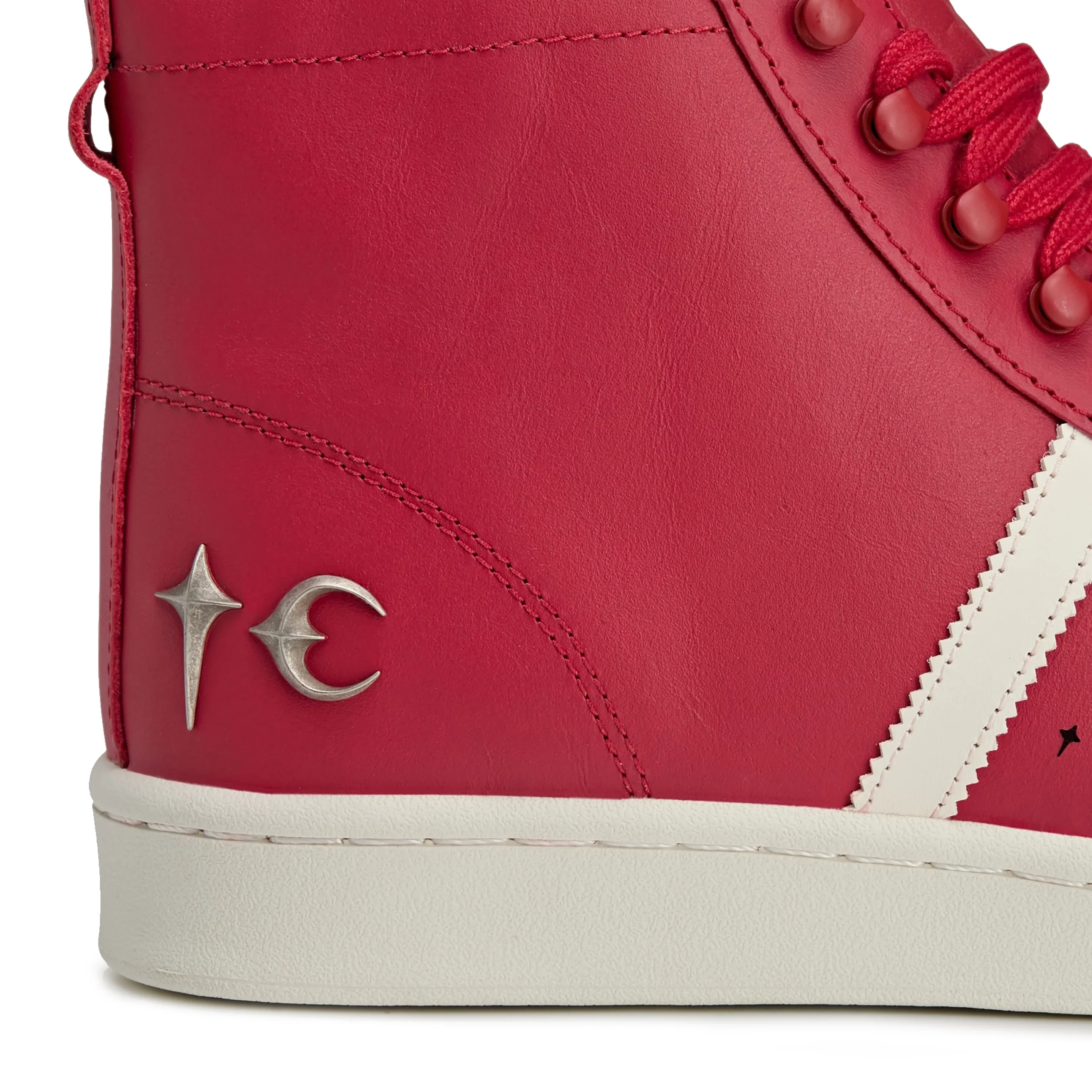 Adidas x Thug Club Superstar Boot Luxe | Red - Image 4