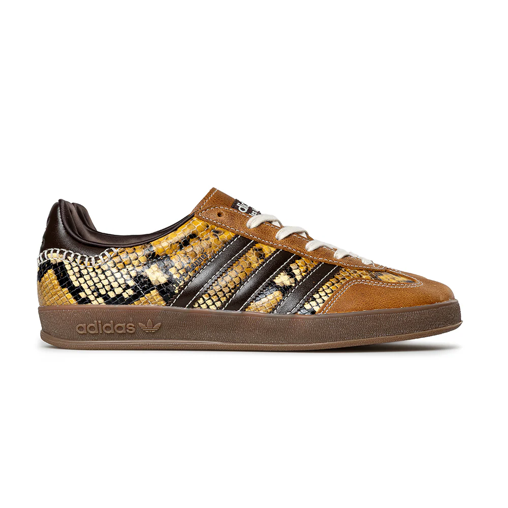 Adidas x Wales Bonner Gazelle Snake | Dark Brown
