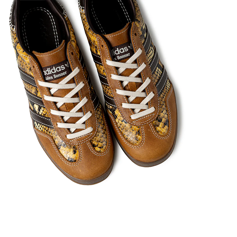 Adidas x Wales Bonner Gazelle Snake | Dark Brown - Image 5