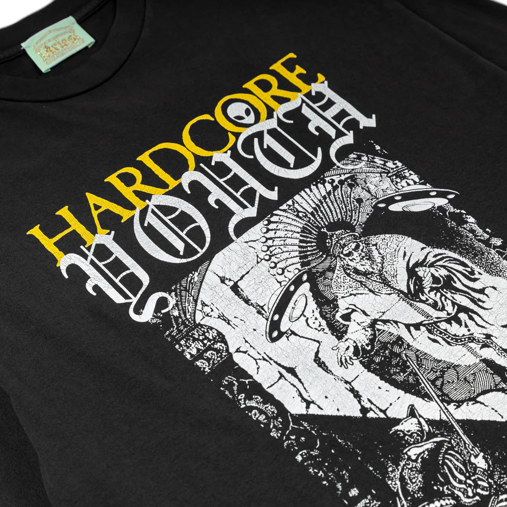 Aged Hardcore Youth L/S Tee | Black - Image 3