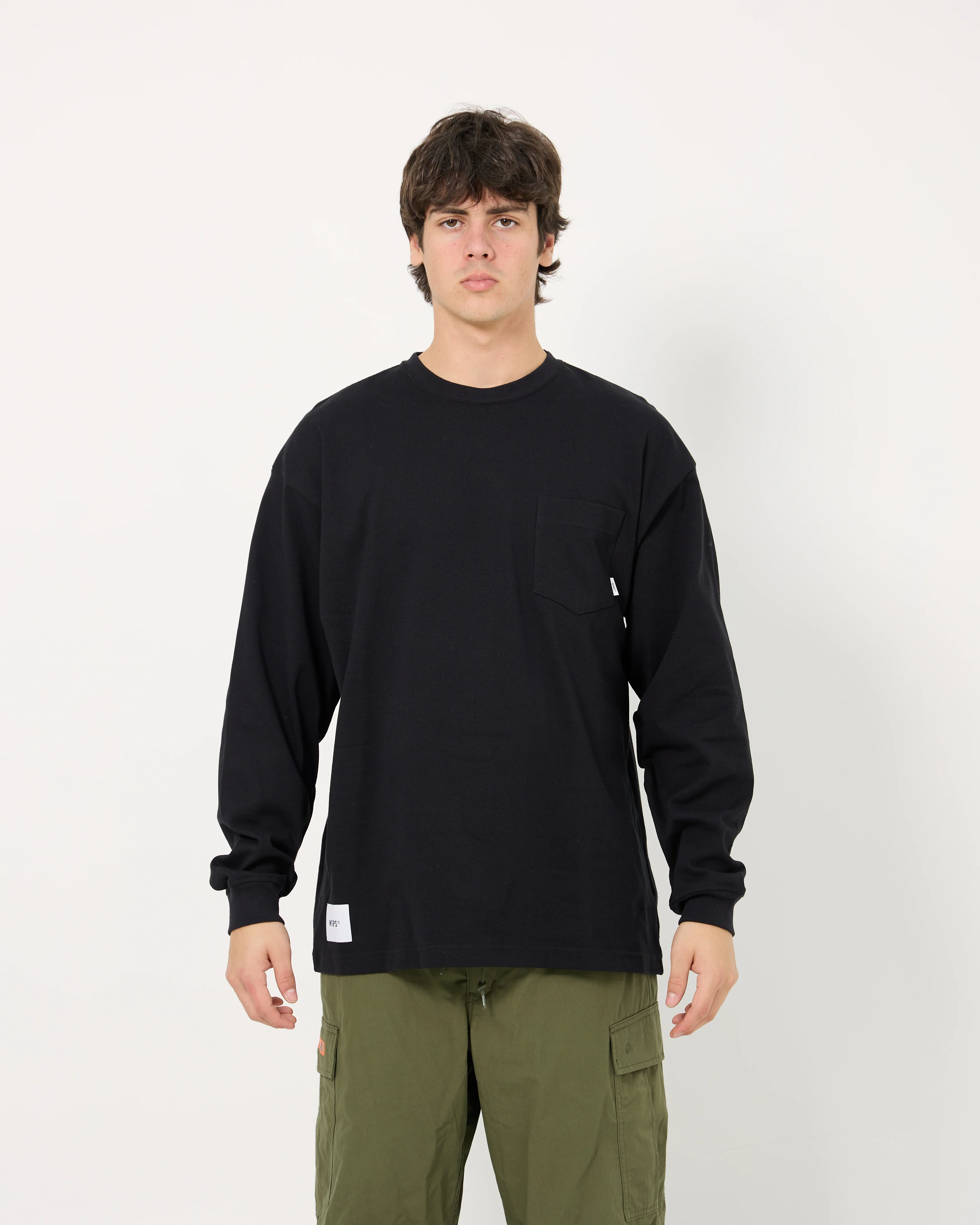 AII / LS / Cotton | Black - Image 4