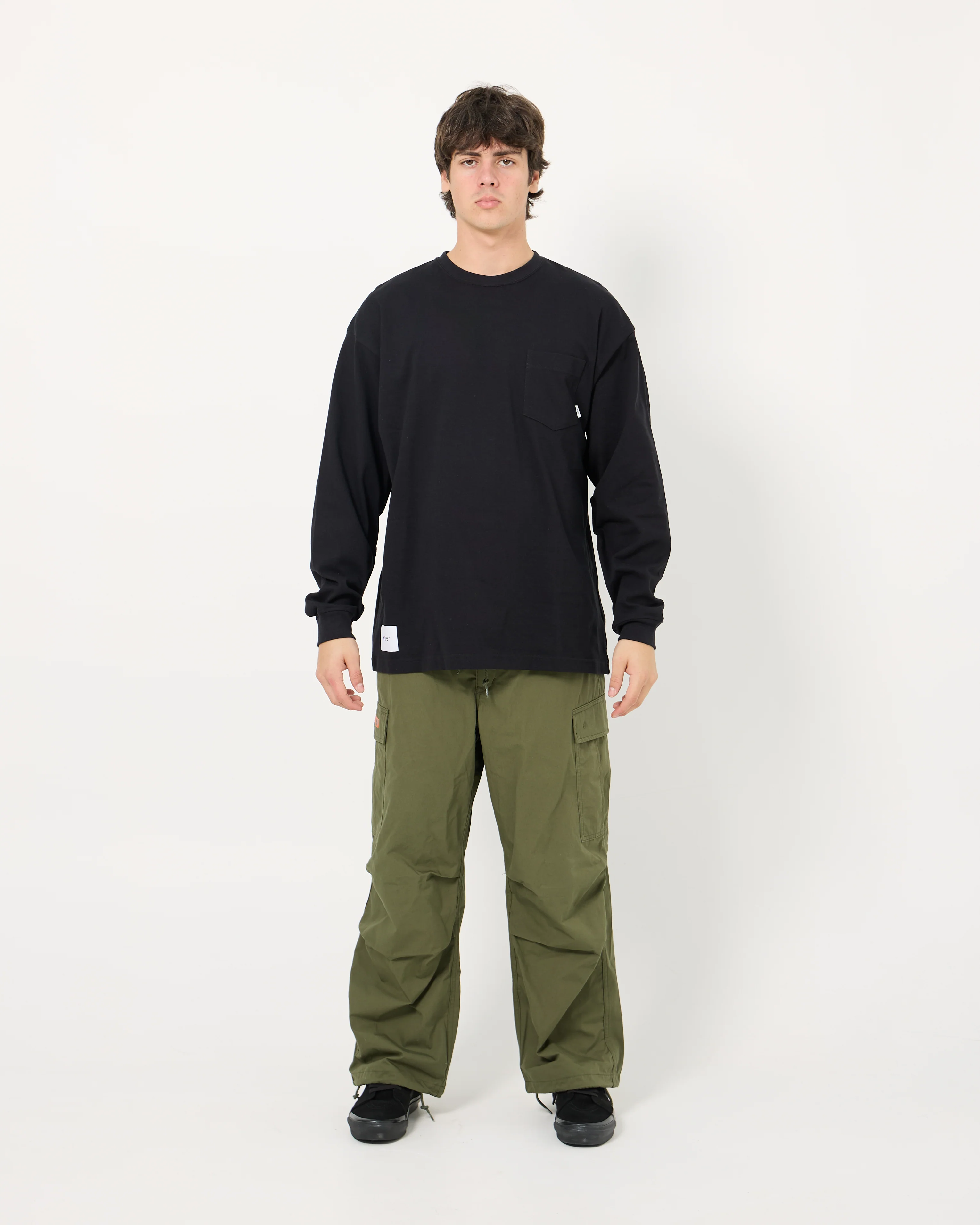 AII / LS / Cotton | Black - Image 6