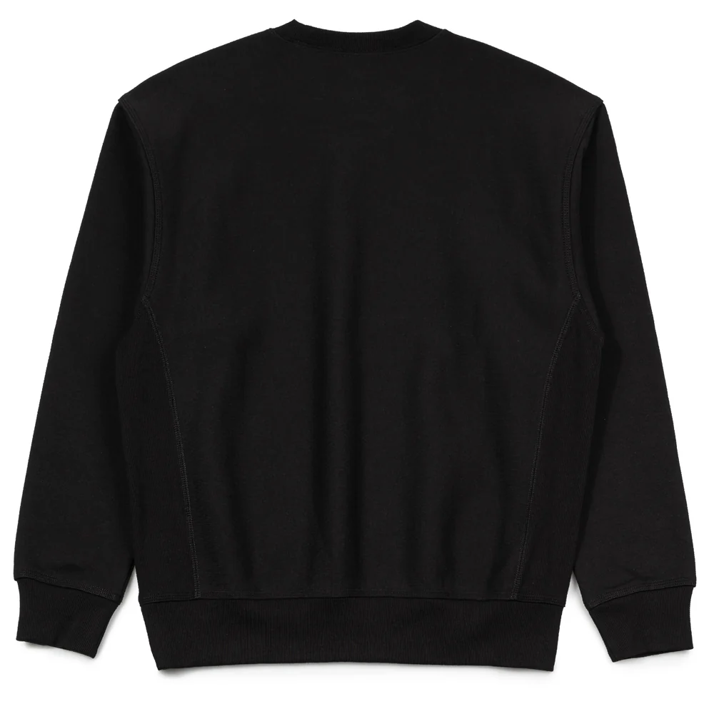 American Script Sweatshirt | Black - Image 3