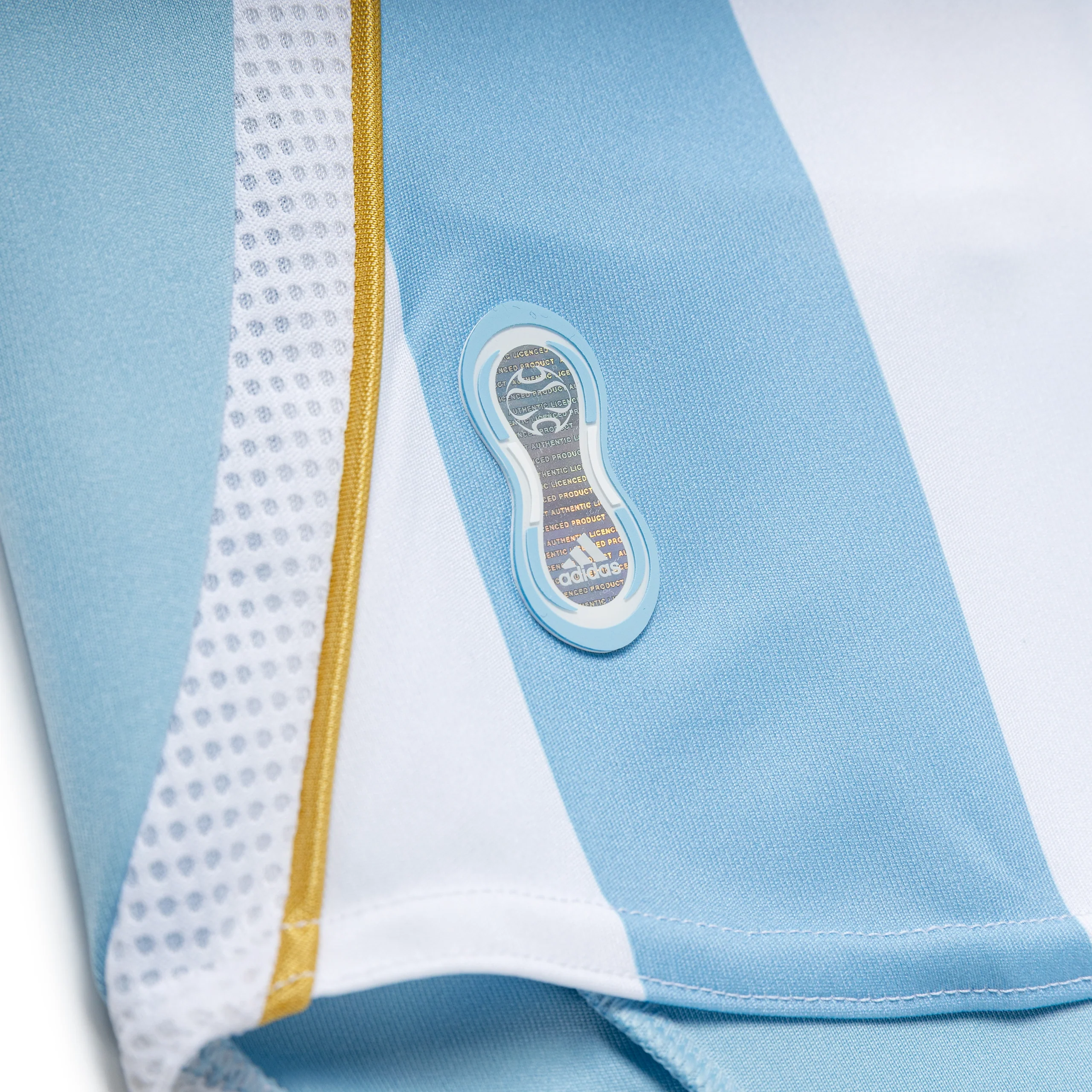 Argentina 06 Home Jersey | White Icey Blue - Image 4