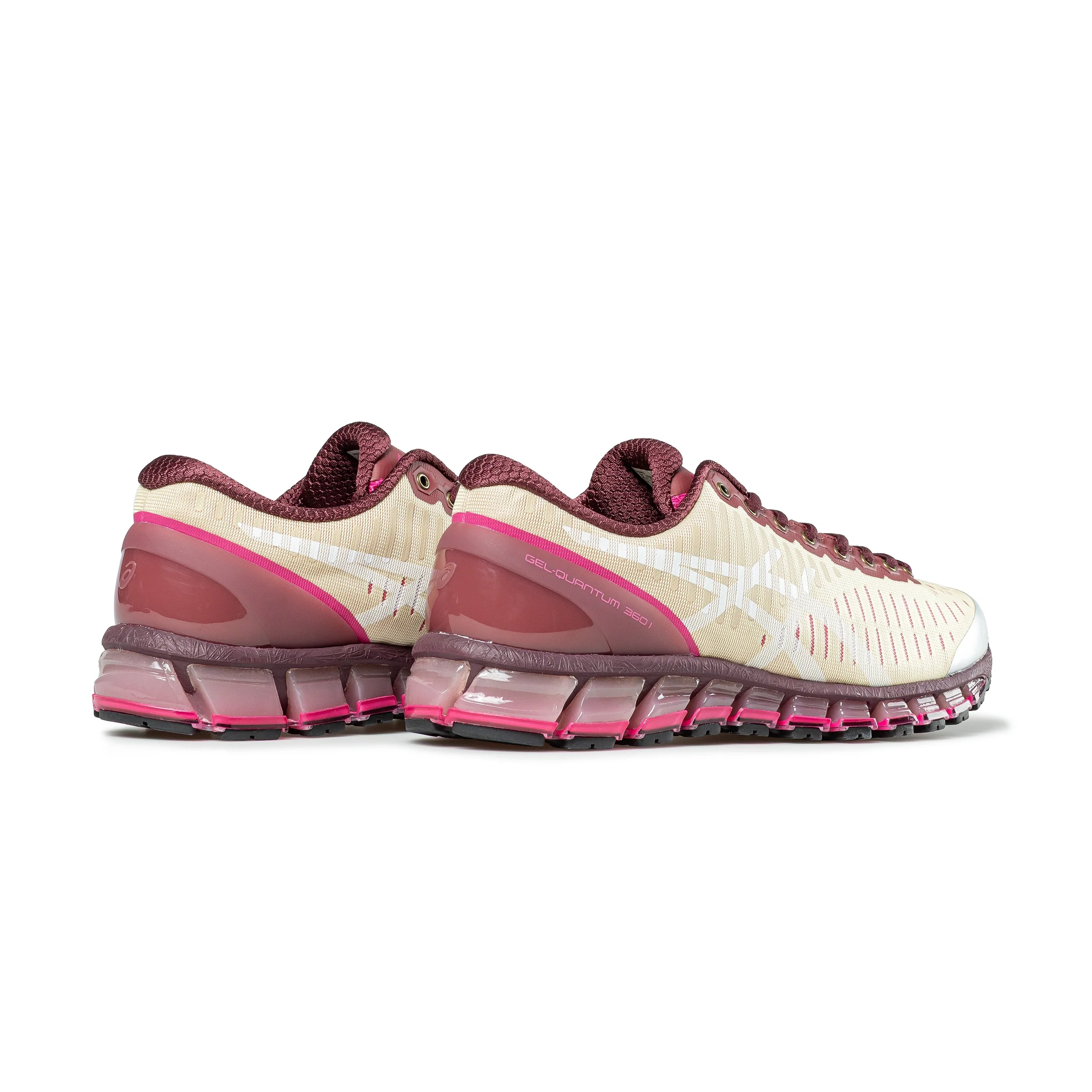 Asics x Above The Clouds Gel-Quantum 360 | Soft Yellow Brisket Red - Image 3
