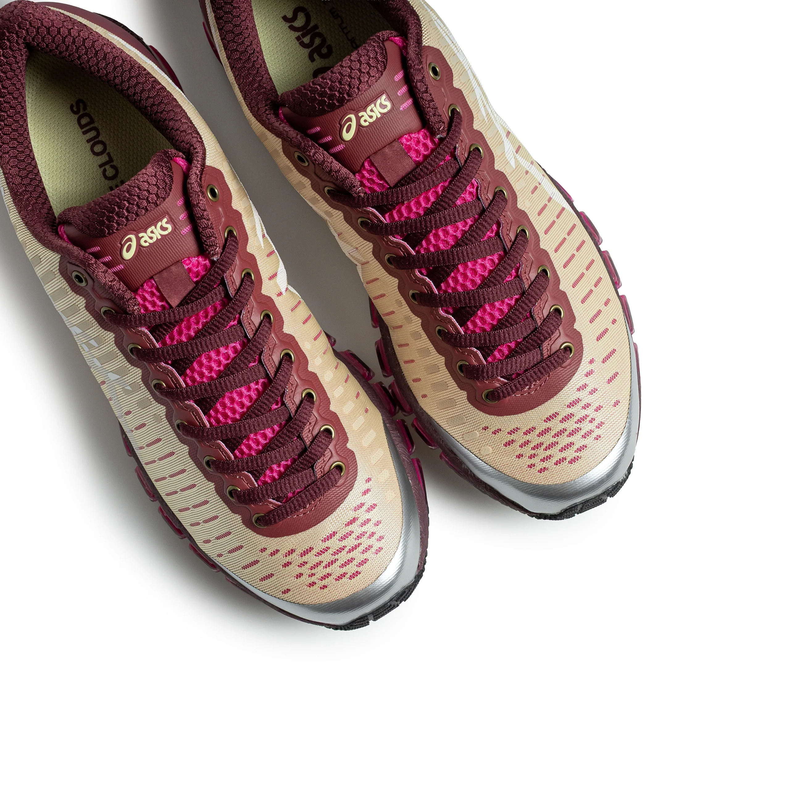 Asics x Above The Clouds Gel-Quantum 360 | Soft Yellow Brisket Red - Image 5