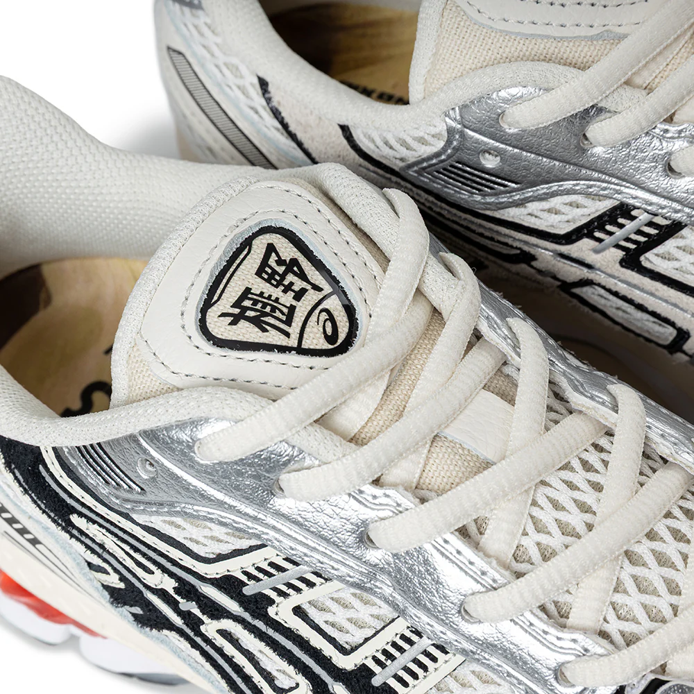 Asics x Lapstone & Hammer Gel-Kayano 12.1 | Cream Pure Silver - Image 4