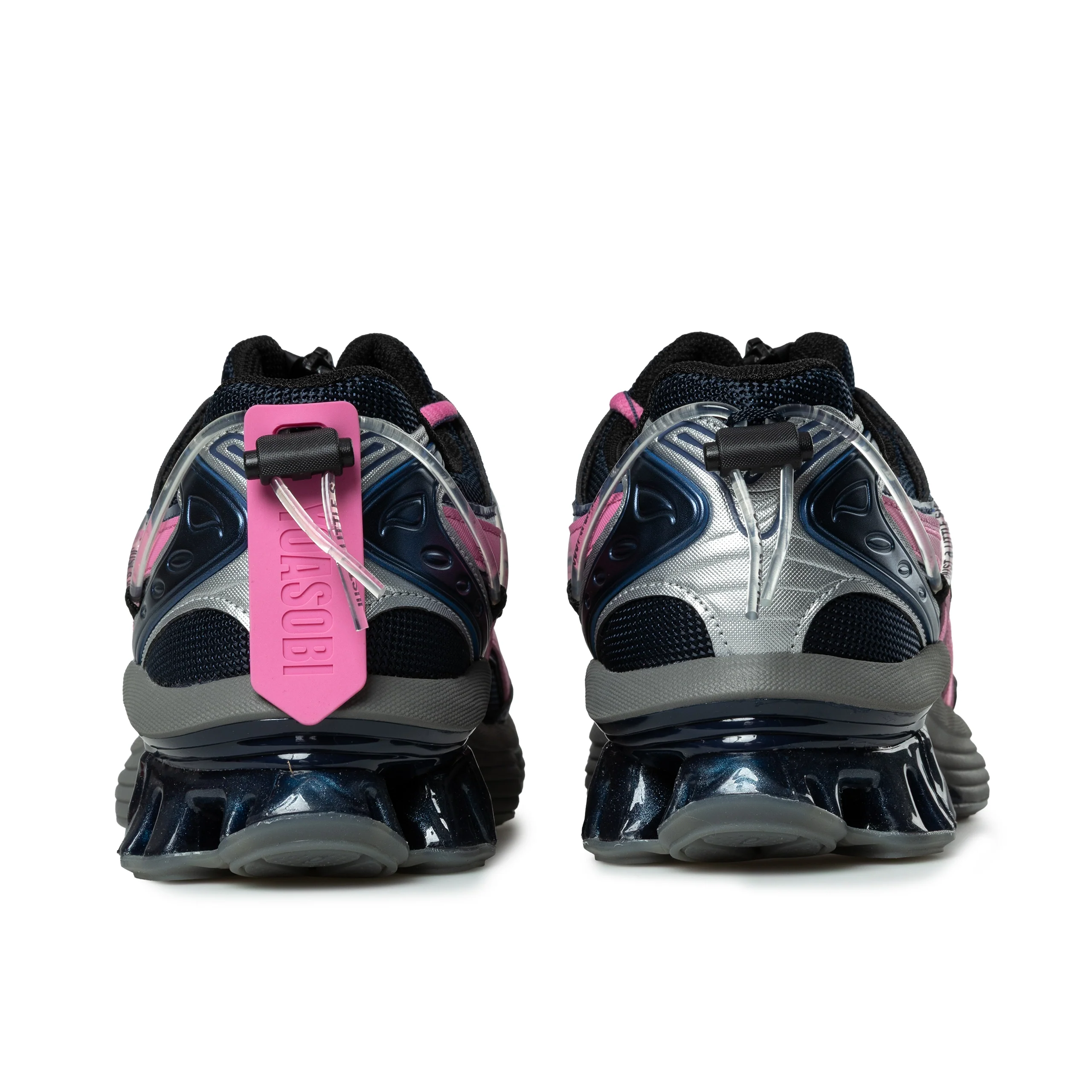 Asics x Yoasobi Gel-Kinetic Fluent | Black Pink - Image 6