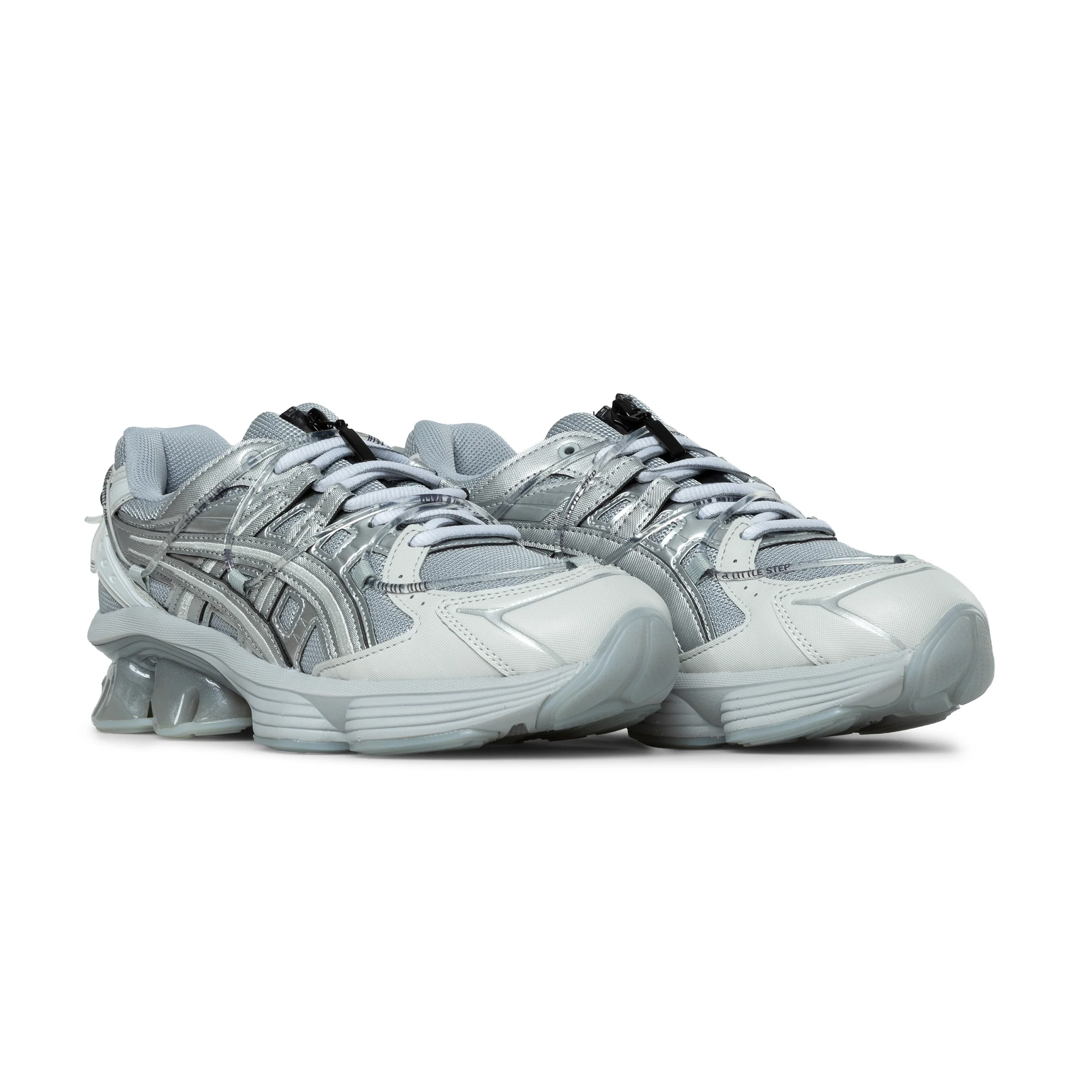 Asics x Yoasobi Gel-Kinetic Fluent | Grey Silver - Image 2