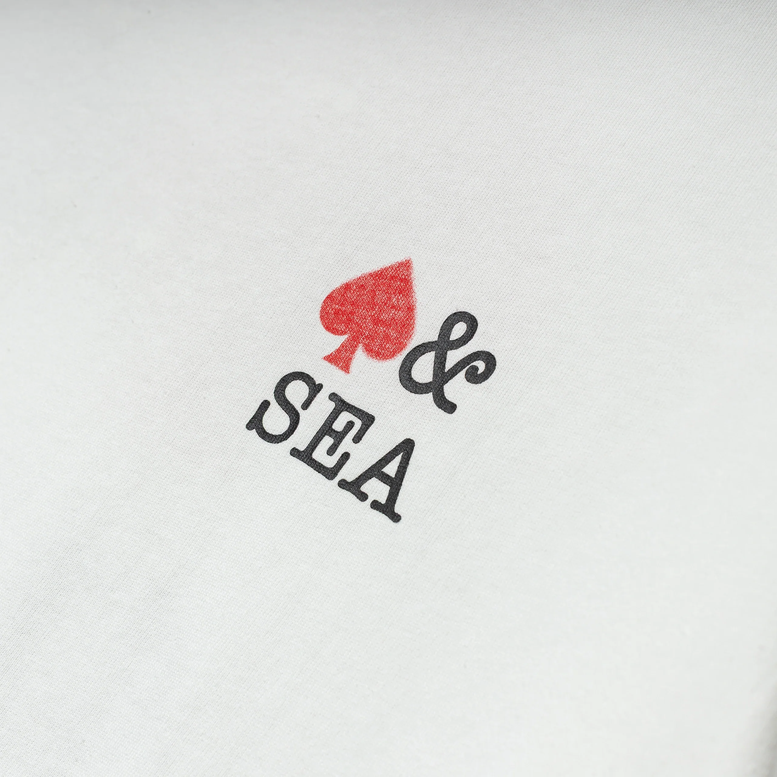 Back Logo Tee (Spade) | White - Image 3