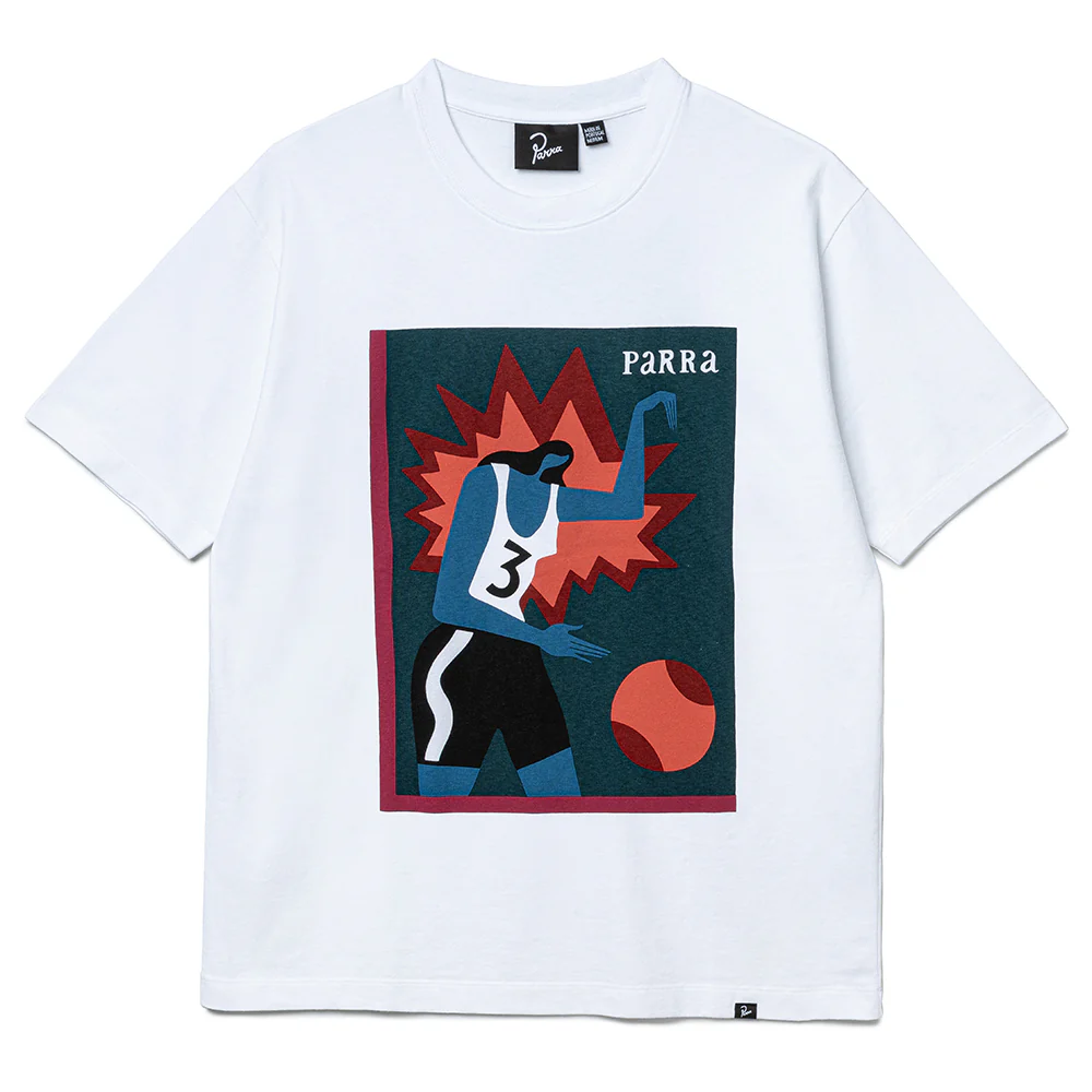Baseketball Tee | White