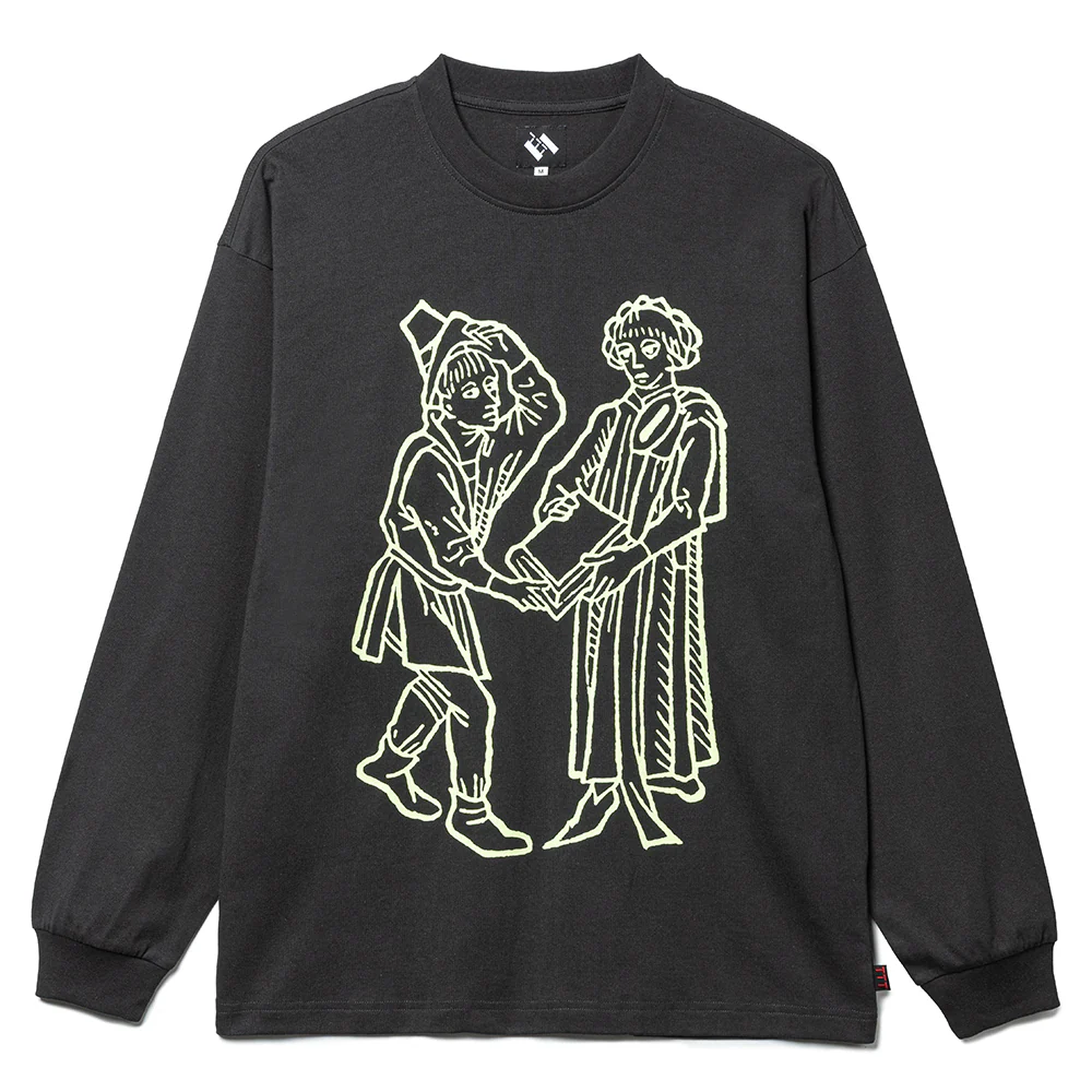 Bastarda Glow-In-The-Dark L/S Tee | Black