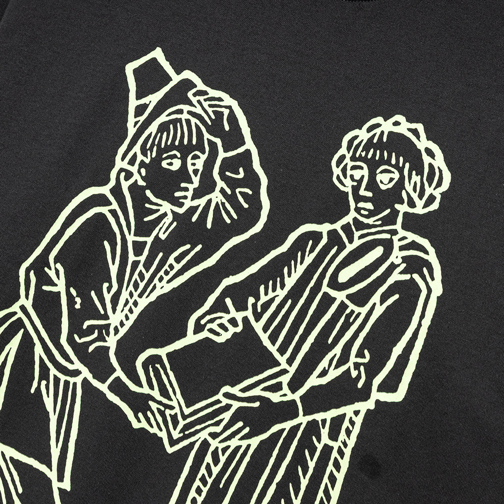 Bastarda Glow-In-The-Dark L/S Tee | Black - Image 3