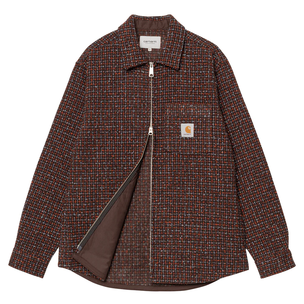 Bellamy Check Shirt Jac | Tobacco - Image 2