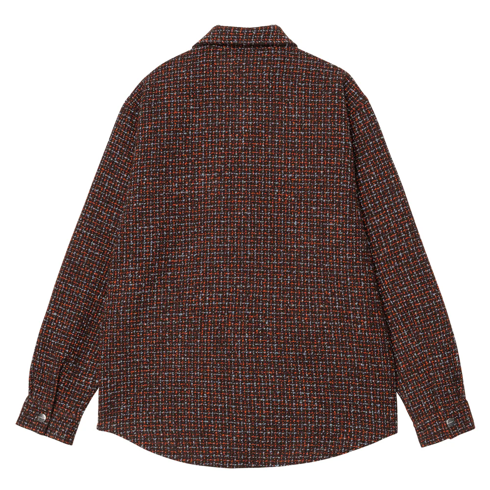 Bellamy Check Shirt Jac | Tobacco - Image 3