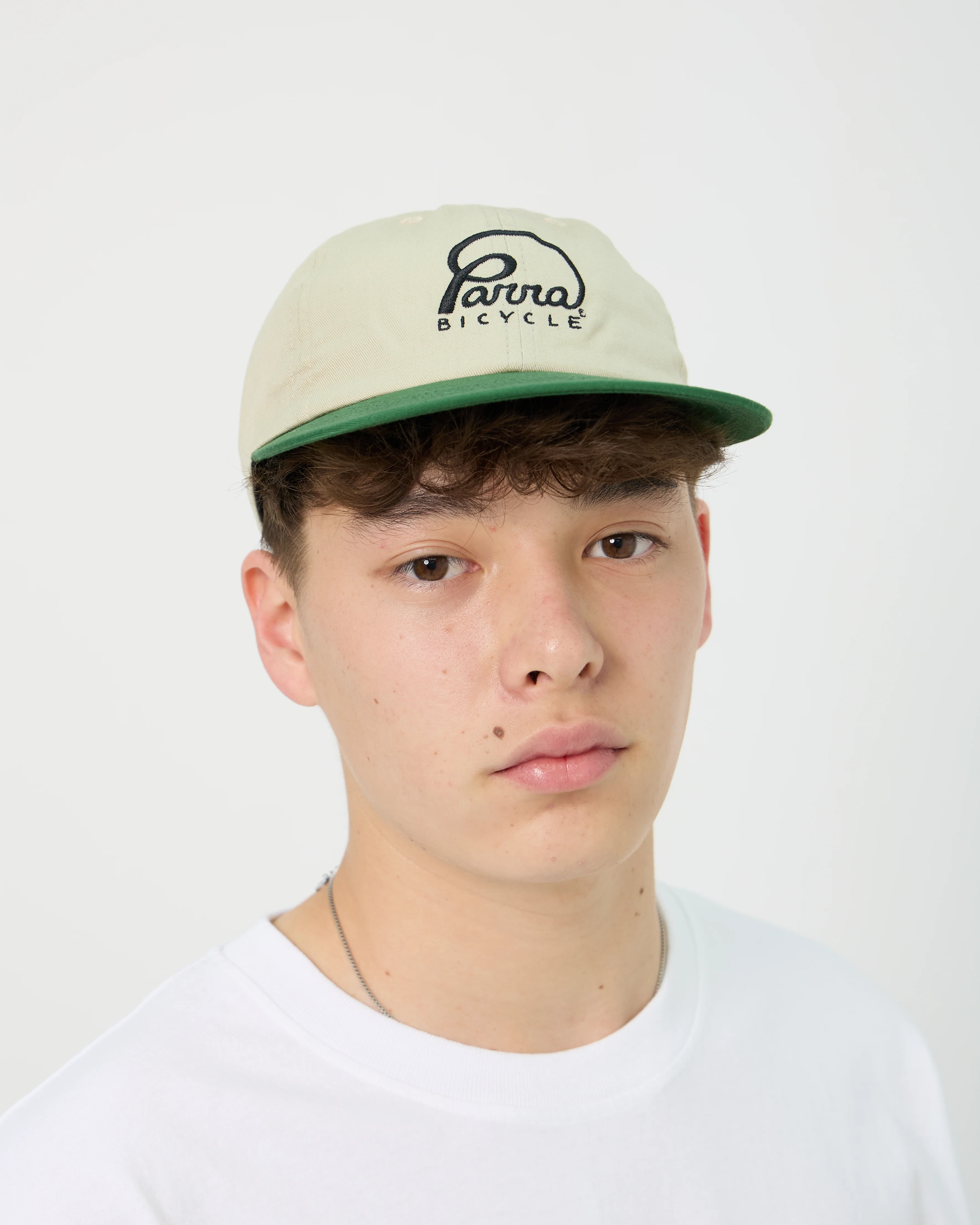 Bicycle Logo 6 Panel Hat | Green - Image 4
