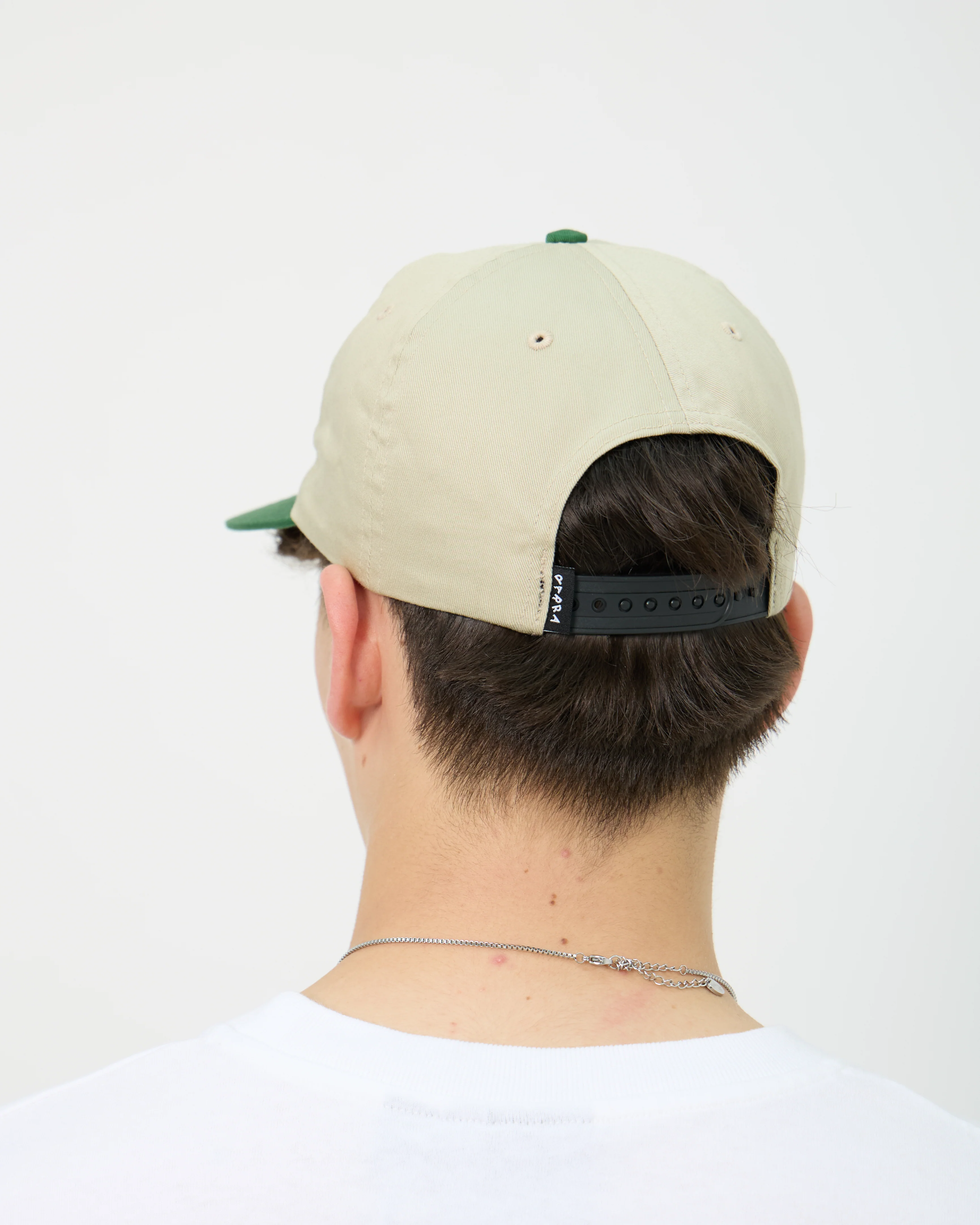 Bicycle Logo 6 Panel Hat | Green - Image 5