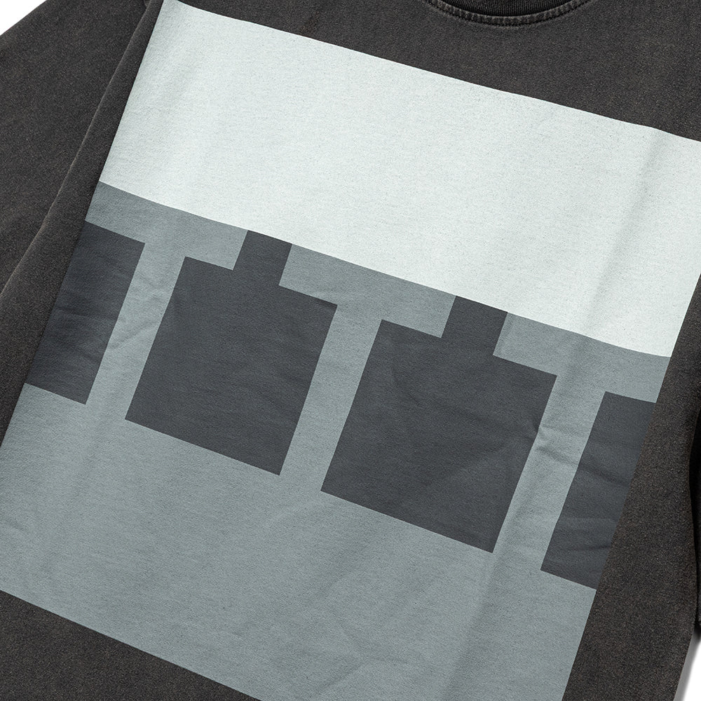 Block Tee | Black Acid Wash - Image 3