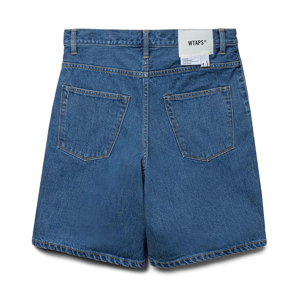 Blues Straight / Shorts / Cotton. Denim | Indigo - Image 2
