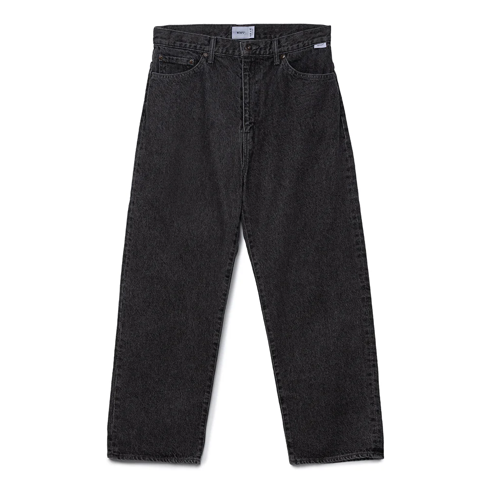 Blues Straight / Trousers / Cotton. Denim | Black