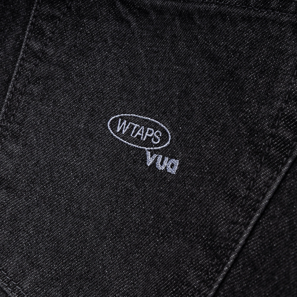 Blues Straight / Trousers / Cotton. Denim | Black - Image 3