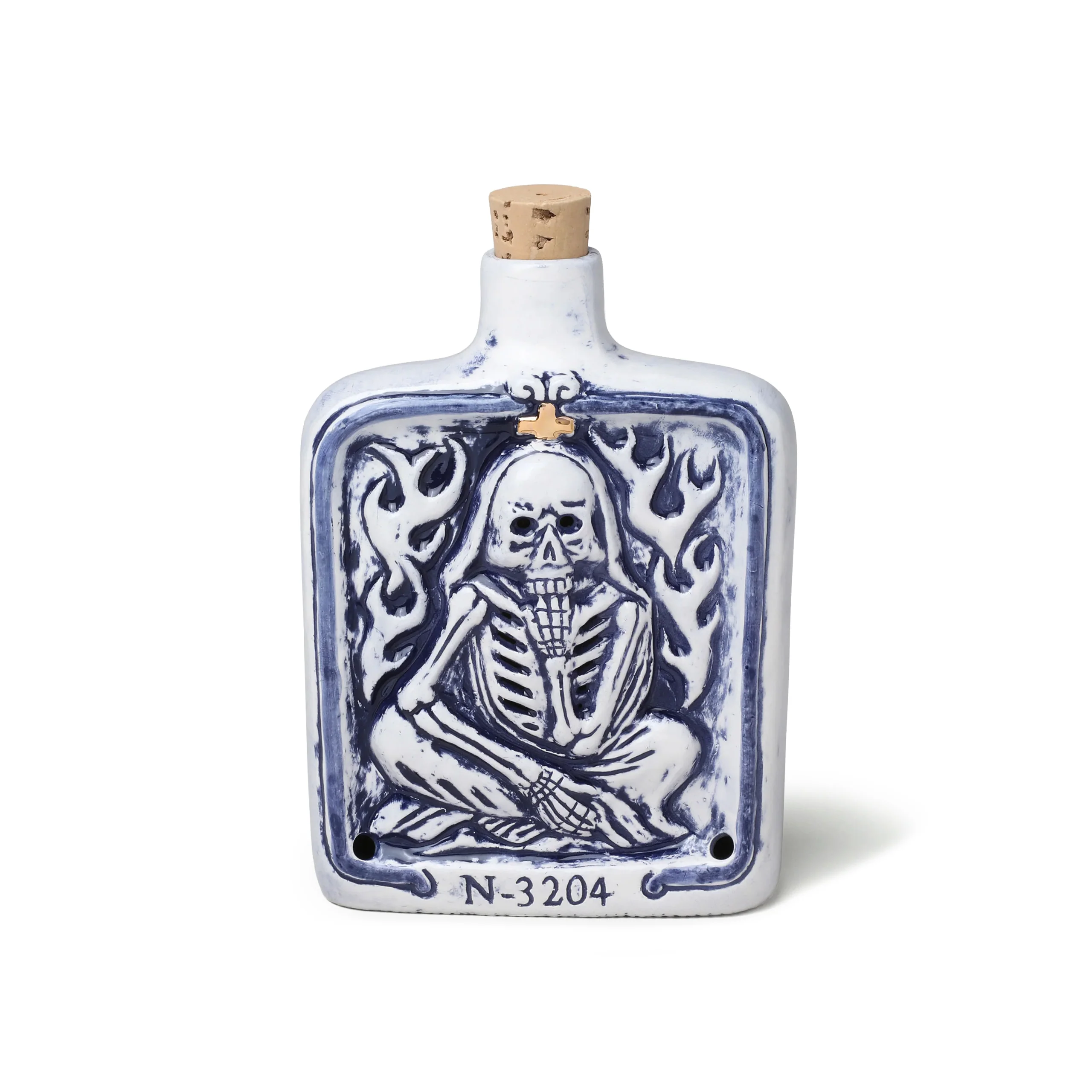 Bottle Incense Chamber | Blue