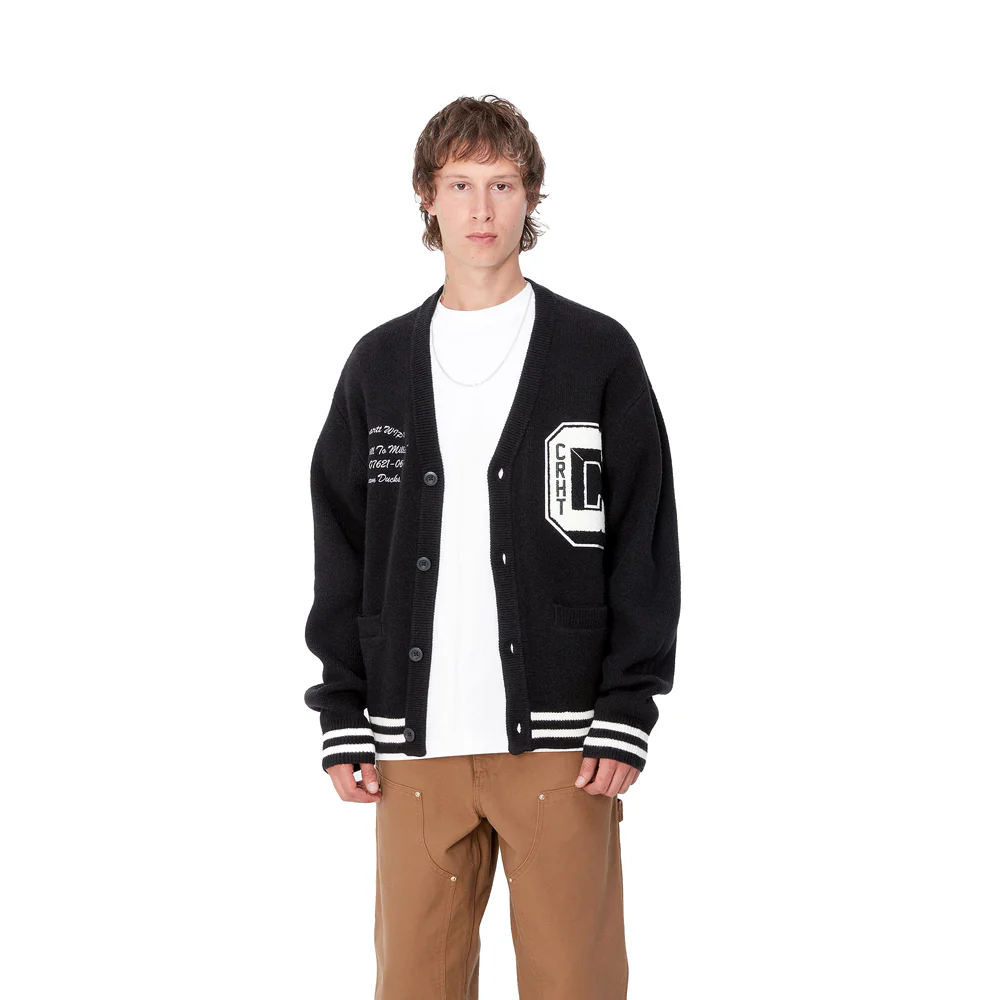 Brown Ducks Cardigan | Black - Image 3
