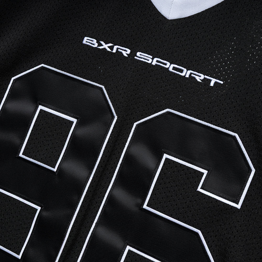BXR Sport 96 Football Jersey | Black - Image 3