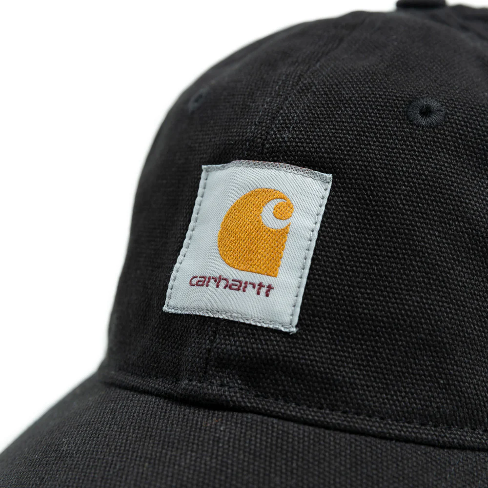Canvas 6-Panel Cap | Black - Image 3