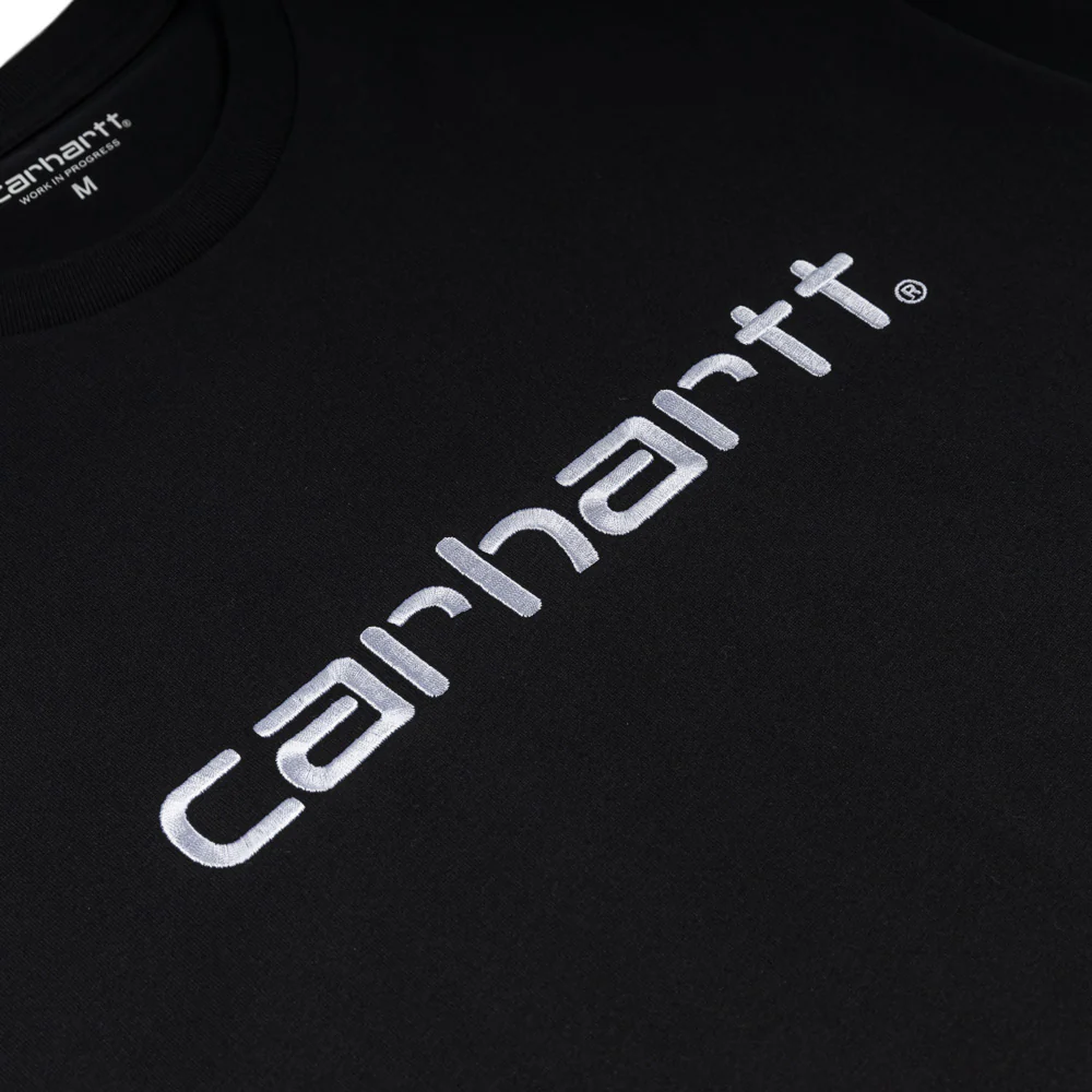 Carhartt Embroidery Tee | Black - Image 3