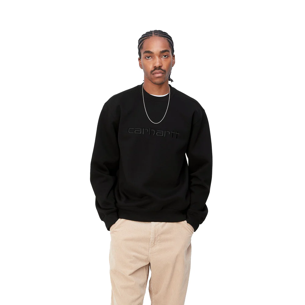 Carhartt Sweatshirt | Black - Image 3
