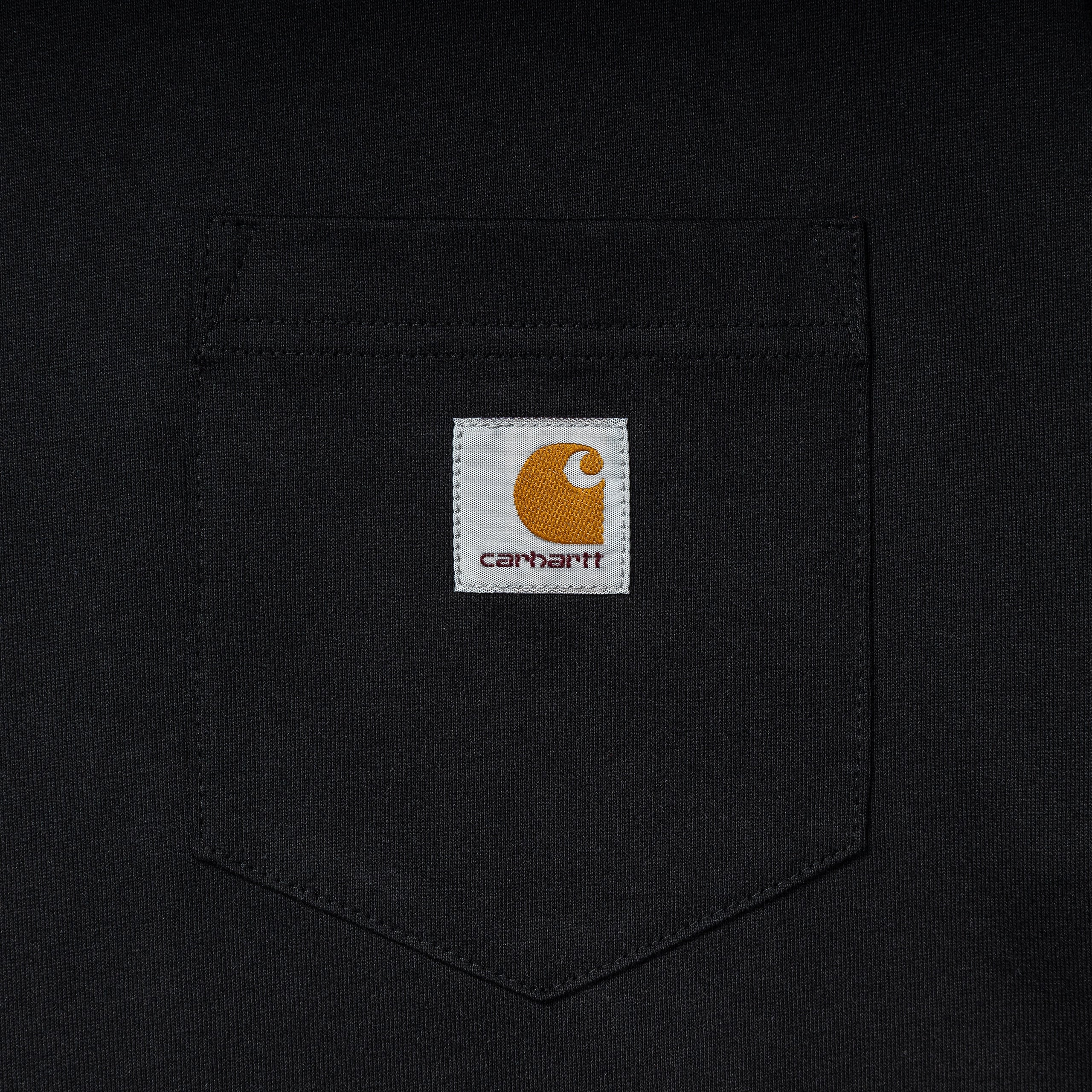 Carhartt WIP x CROSSOVER Pocket Tee | Black - Image 4