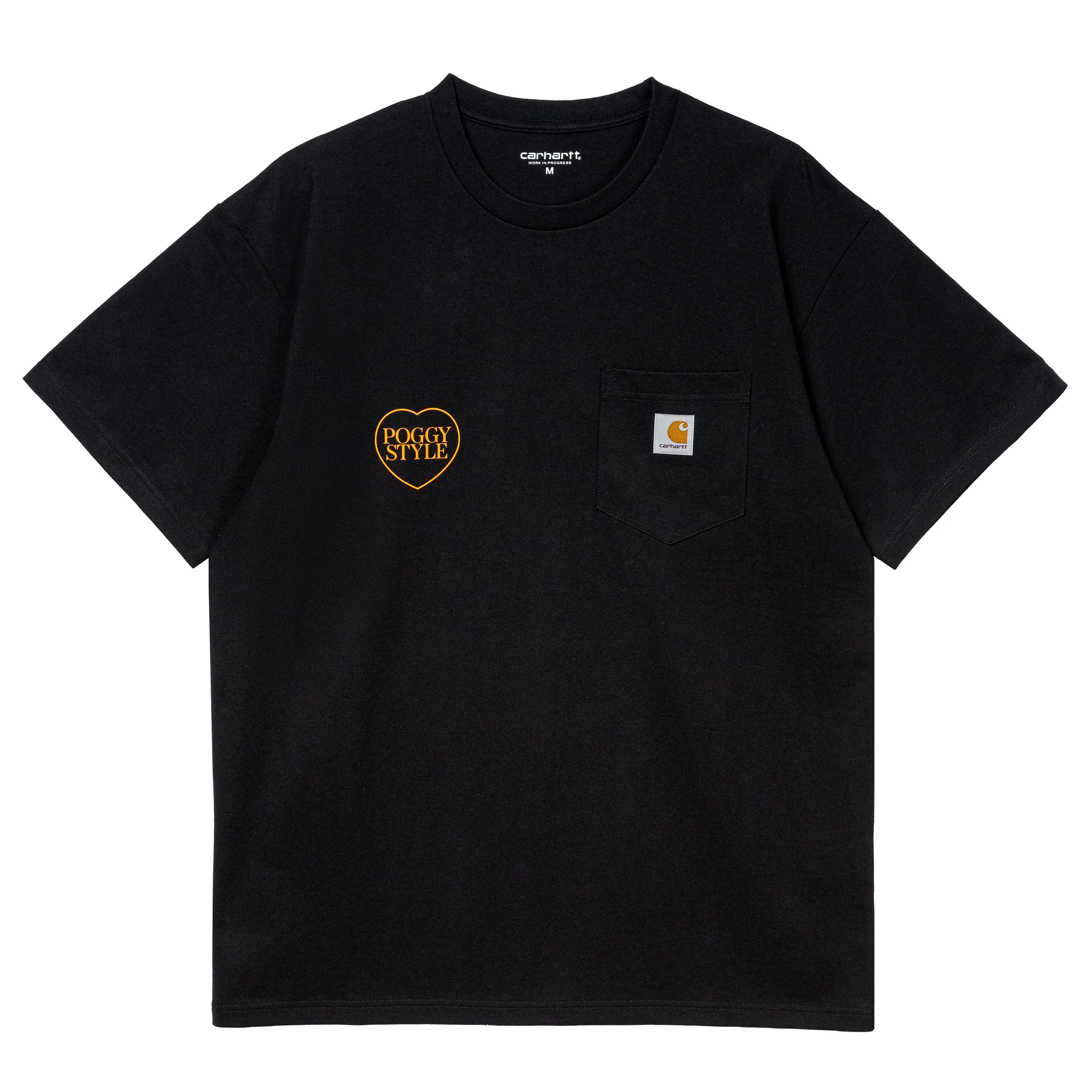 Carhartt WIP x POGGY Pocket Tee | Black - Image 2