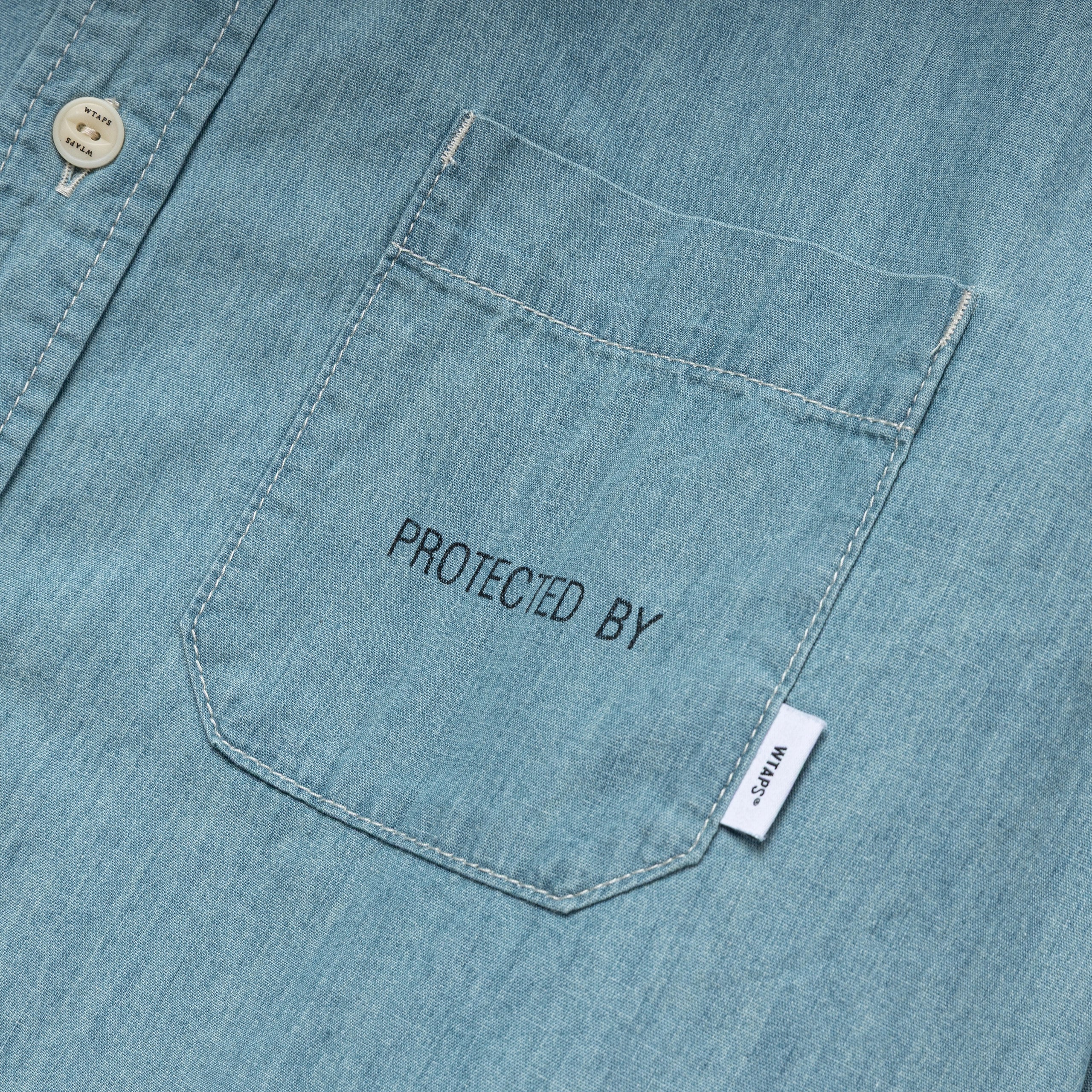 CB / LS / Cotton. Chambray | Indigo - Image 3