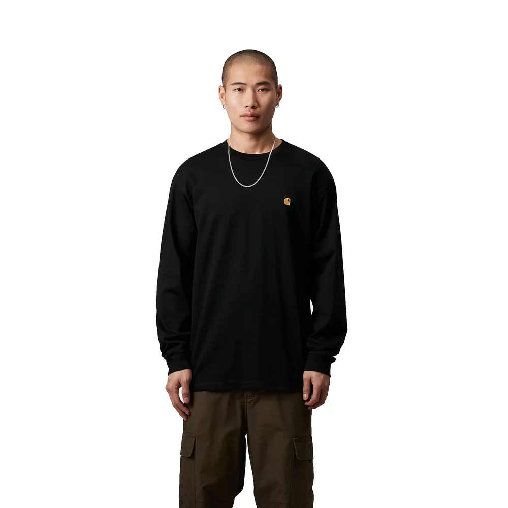 Chase L/S Tee | Black - Image 4